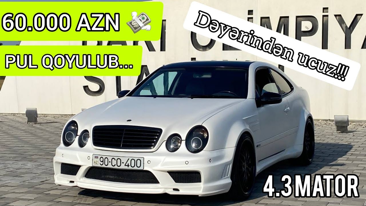 Mercedes W208 SATILIR | 60.000 AZN Pul qoyulub | Orginal Carlsson | AvtoAnaliz #36