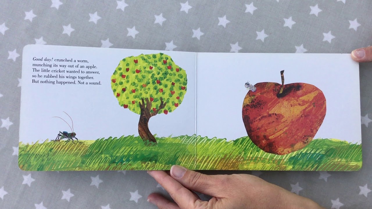 Mrs Parr's Story Time The Very Quiet Cricket by Eric Carle YouTube