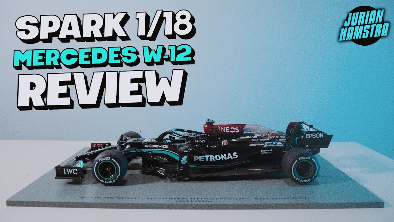 Mercedes-AMG F1 W12 E Performance - Voiture miniature à l'échelle 1:18