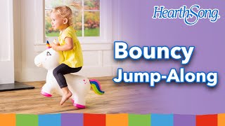 Keep energetic toddlers happy on HearthSong’s Bouncy Inflatable Animal Jump-Along screenshot 1
