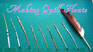 Making Quill Floats for Mullet and Garfish.