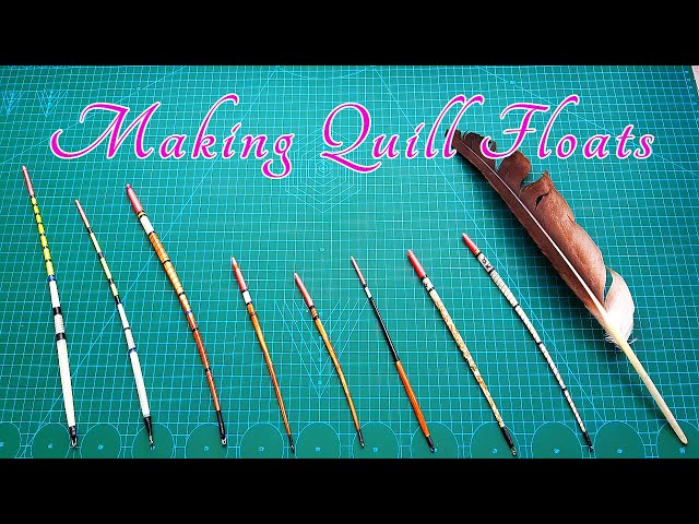 Making Quill Floats for Mullet and Garfish. 