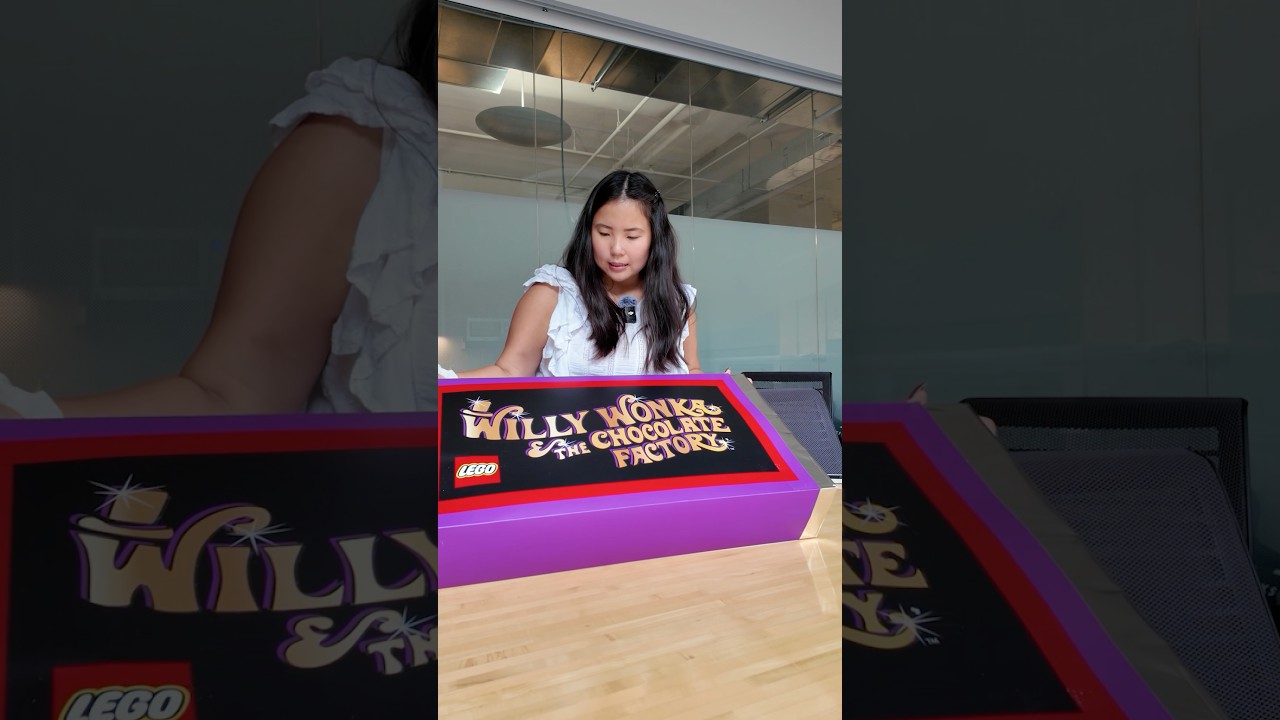 This is the Biggest Willy Wonka Chocolate Bar We’ve Ever Seen 🍫