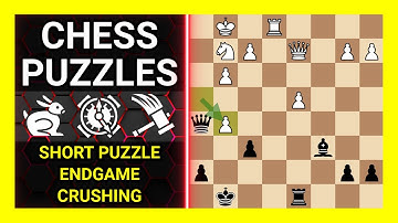 Chess Puzzles to Practice. Themes: Short puzzle, Endgame, Crushing. Learn Chess