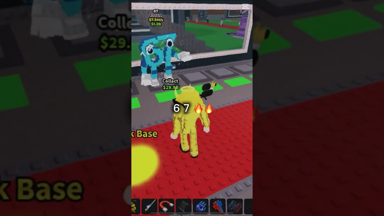 I got the new 6 7 brainrot in steal a brainrot