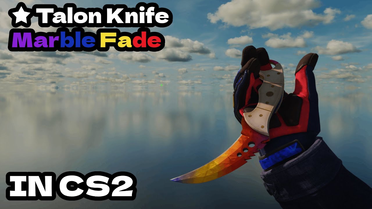 CS2 ★ Talon Knife - Marble Fade CS2 Knife Showcase! - YouTube