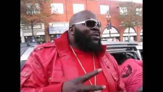 Fake Rick Ross Wannabe Signing autographs and taking photos with rick ross's fans!