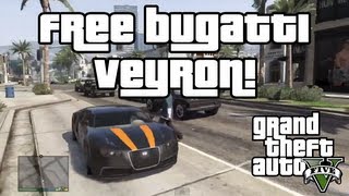 GTA V: Bugatti Veyron Location!