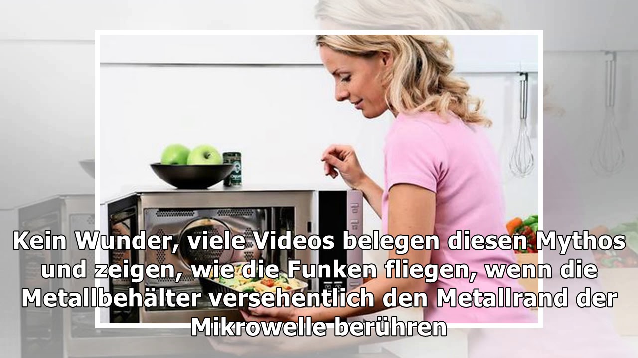 Darf Metall In Die Mikrowelle