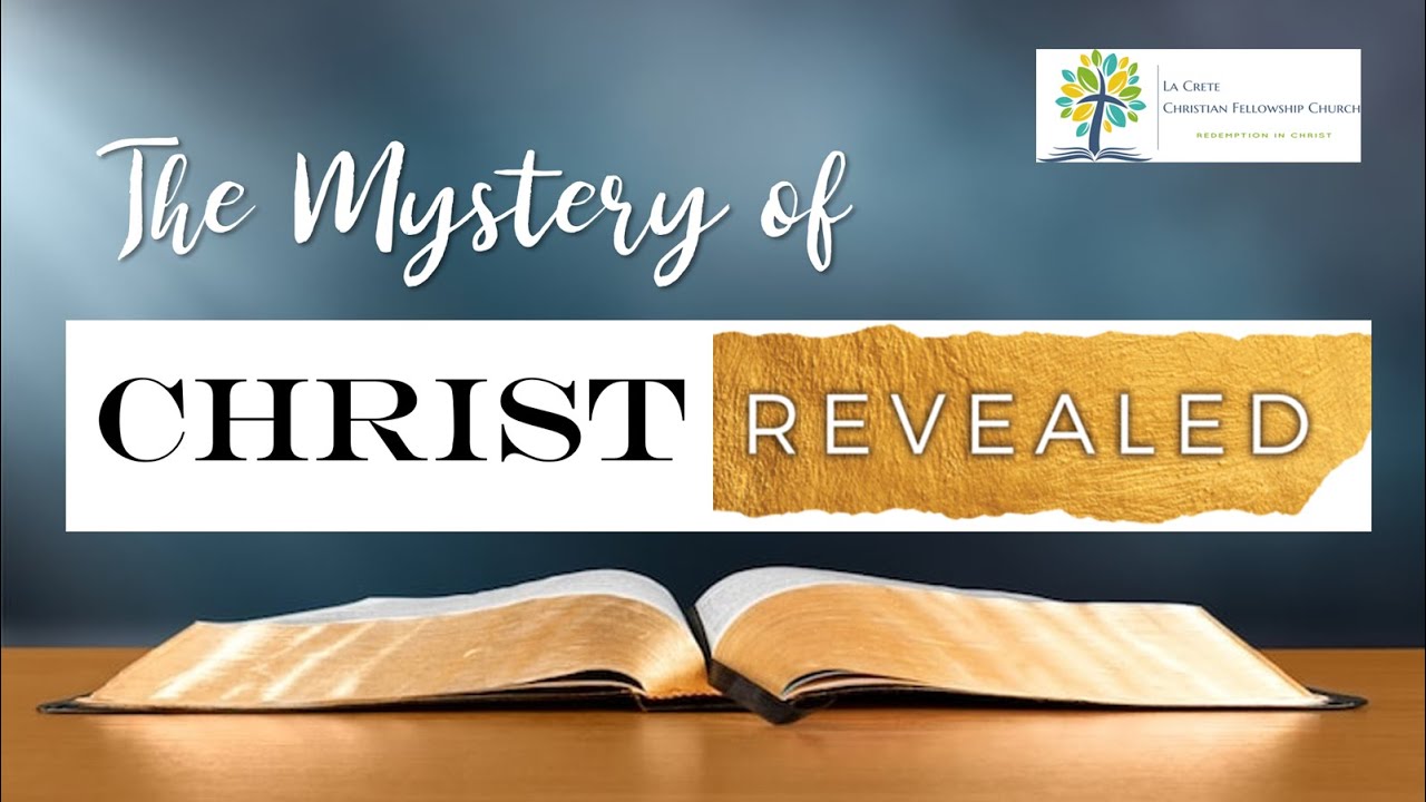 "The Mystery of Christ Revealed" Phil. 1:1-11 - Livestream for Sunday, January 25, 2026