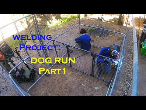 welding-project:-building-a-dog-kennel-partition-|-dog-run-part-1