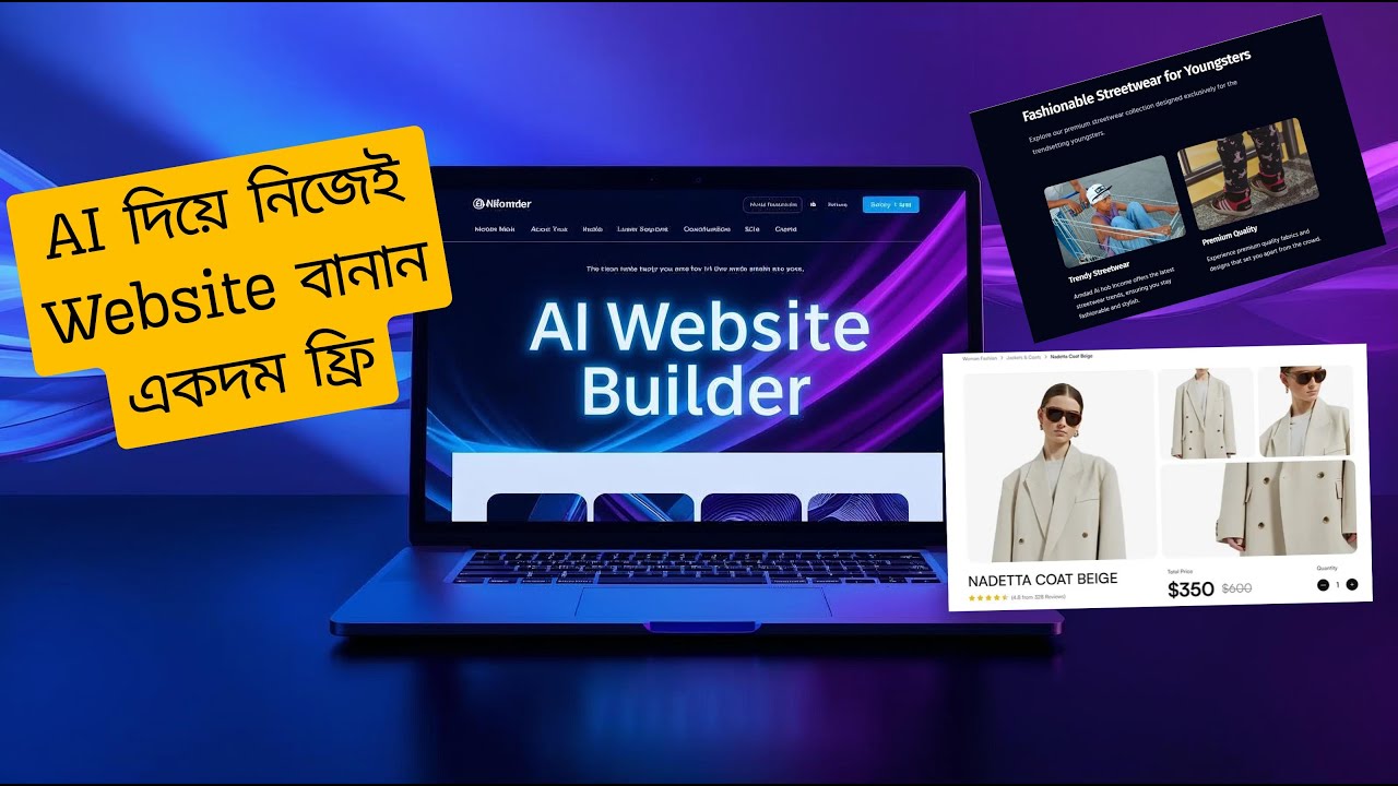 AI দিয়ে নিজের Website বানান একদম ফ্রি | Mixo AI Tutorial | No Coding Needed