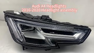 Audi Headlights | A4 B10 2016-2020 Headlight assembly Dot Approved Audi Headlights