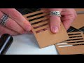 Inking Stitched Slots with Tim Holtz - Sizzix