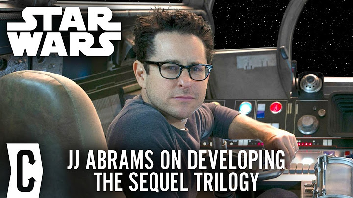 J.J. Abrams Reflects on Star Wars and When It's Critical to Have a Plan