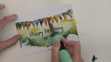 Encaustic - Happy Birthday Inspiration