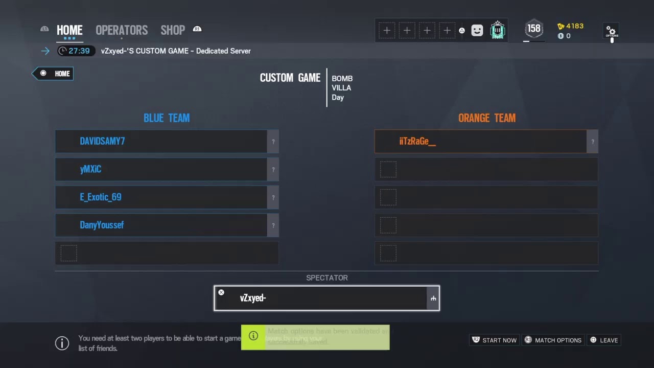 vZxyed-'s tour |Zeus Esports vs White Walkers | Coastline -Villa