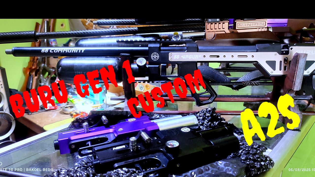 BURU GEN 1...custom laras 88 od 8 ke 14 biar ga bergetar