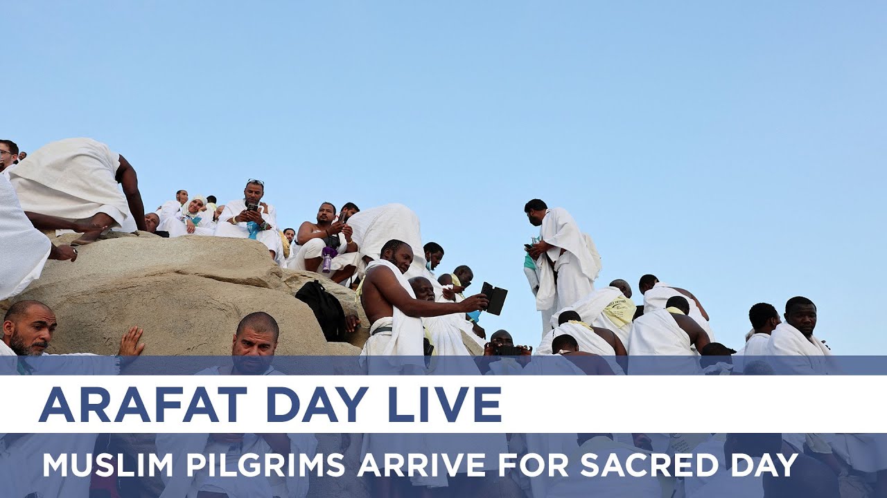 Hajj 2025 LIVE: Muslim Pilgrims Arrive in Arafat for Hajj | Arafat LIVE | AK1I