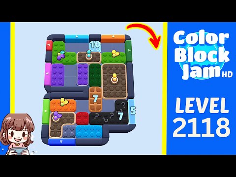 Color Block Jam Level 2118 walkthrough video preview