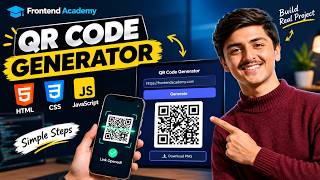 Build a QR Code Generator from Scratch | HTML, CSS & JS