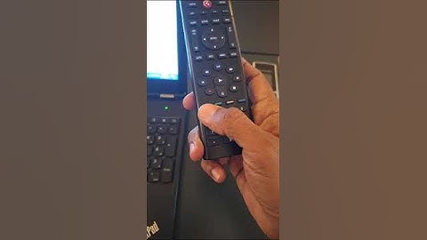 Control4 SR-260 Remote Factory Reset