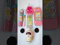Satisfying video Pink Stationery Set📐#shorts #unboxing