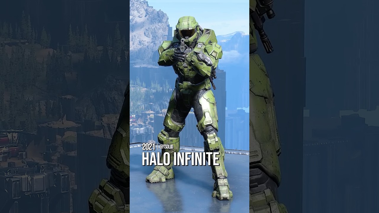 NEW* Master Chief Halo CE to Halo Infinite (2001-2025) Evolution