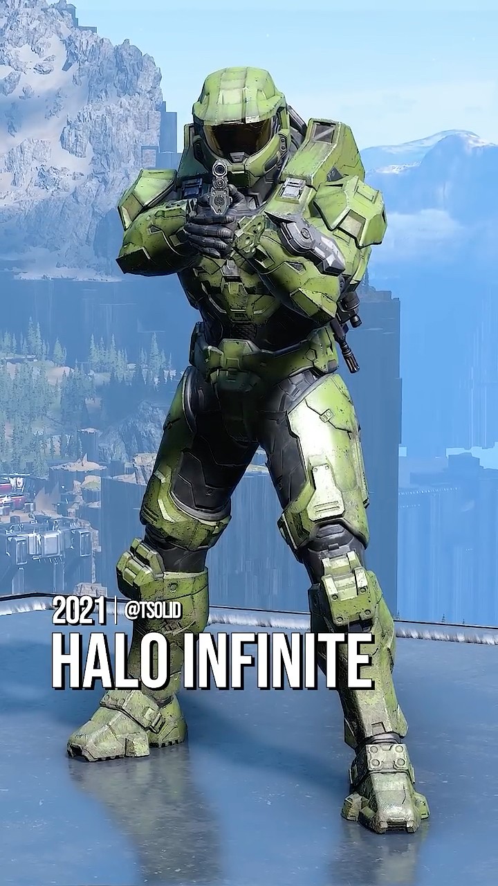 NEW* Master Chief Halo CE to Halo Infinite (2001-2025) Evolution