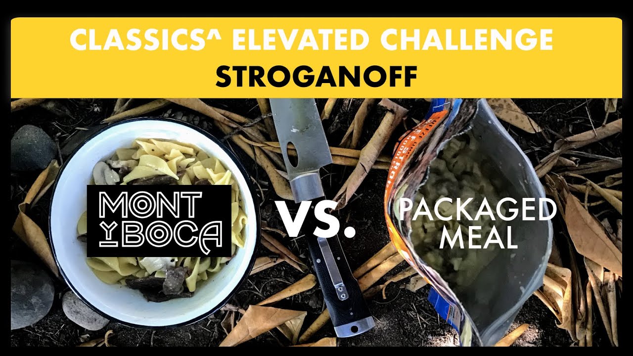 Easy Backpacking Meals - BEEF STROGANOFF ELEVATED - Dinner | Fast
