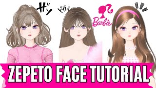 Zepeto Oplas BARBIE Soft Anime Girl & Outfit Ideas | Zepeto Face Tutorial (#3) screenshot 4