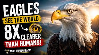 Eagles Can See 8× Clearer Than Humans! 🦅😱 | Mind-Blowing Animal Facts