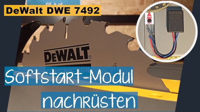 Soft Start Modul (Sanftanlauf) nachrüsten bei Hikoki C8FSHG