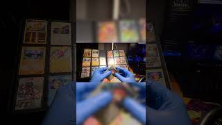 the most satisfying way to collect pokemon cards #pokemoncards #asmr #organization