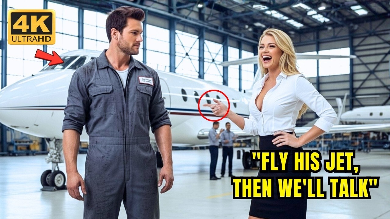 “Fly This Jet—Then We’ll Talk!” the CEO Mocked — One Takeoff Exposed Single Dad Past