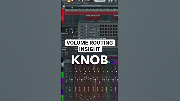 Volume Routing Insight | FL Studio #shorts