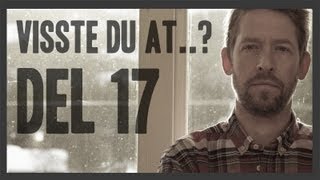 Aasmund Nordstoga - Visste Du At...? Del 17