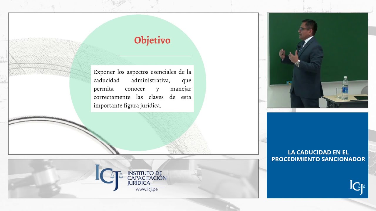 LA CADUCIDAD EN EL PROCESO ADMINISTRATIVO SANCIONADOR