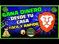 💰Como GANAR DINERO con Brave PASO a PASO 2021 💸*FÁCIL Y RÁPIDO* 💸 Gana DINERO NAVEGANDO en INTERNET🚀