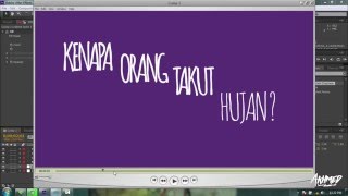 Tutorial After Effect sway text