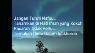 Cinta dalam istikhoroh lirik lagu