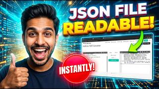 How to Convert a JSON File to a Readable Format | Step-by-Step Guide