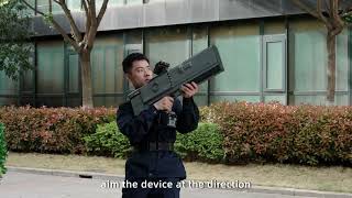 Handheld Drone Detection, Jamming and Spoofing All-in-One Equipment (HDJS31)