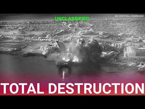 CENTCOM releases brutal footage as sea drones annihilate an Iranian vessel and facilities