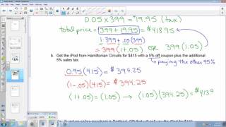 117 Class #21 Percentages & Simple Interest