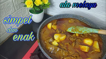 resep kari daging pekat yang super enak