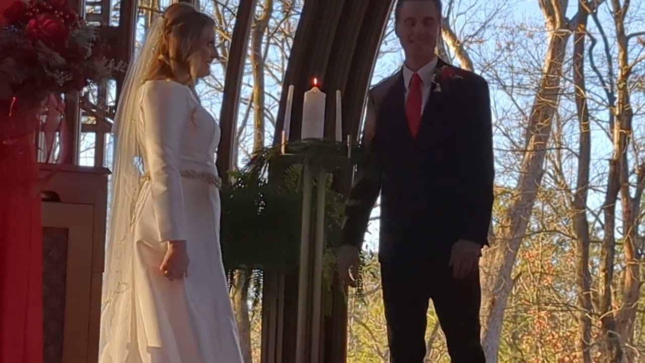 Bailey & Kaleb Miller Wedding 17Dec2022 at Mildred B Cooper Chapel in Bella Vista, AR