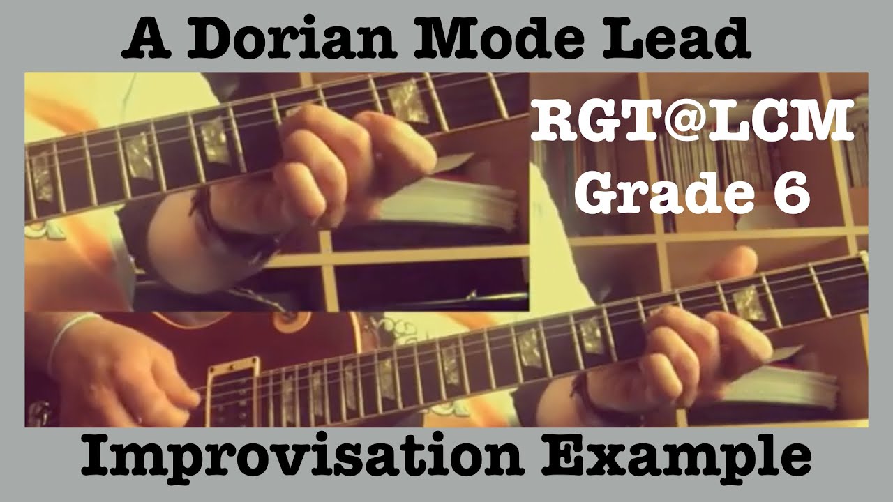RGTLCM Grade 6 Electric Guitar Lead Example Improvisation A
