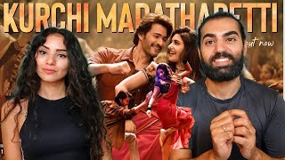 🇮🇳 Reacting to Kurchi Madathapetti Full Video Song | Guntur Kaaram | Mahesh Babu