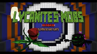 Lycanite's Mobs Mod Showcase Minecraft 1.15.2 (Part 1: Elementals and Plants)